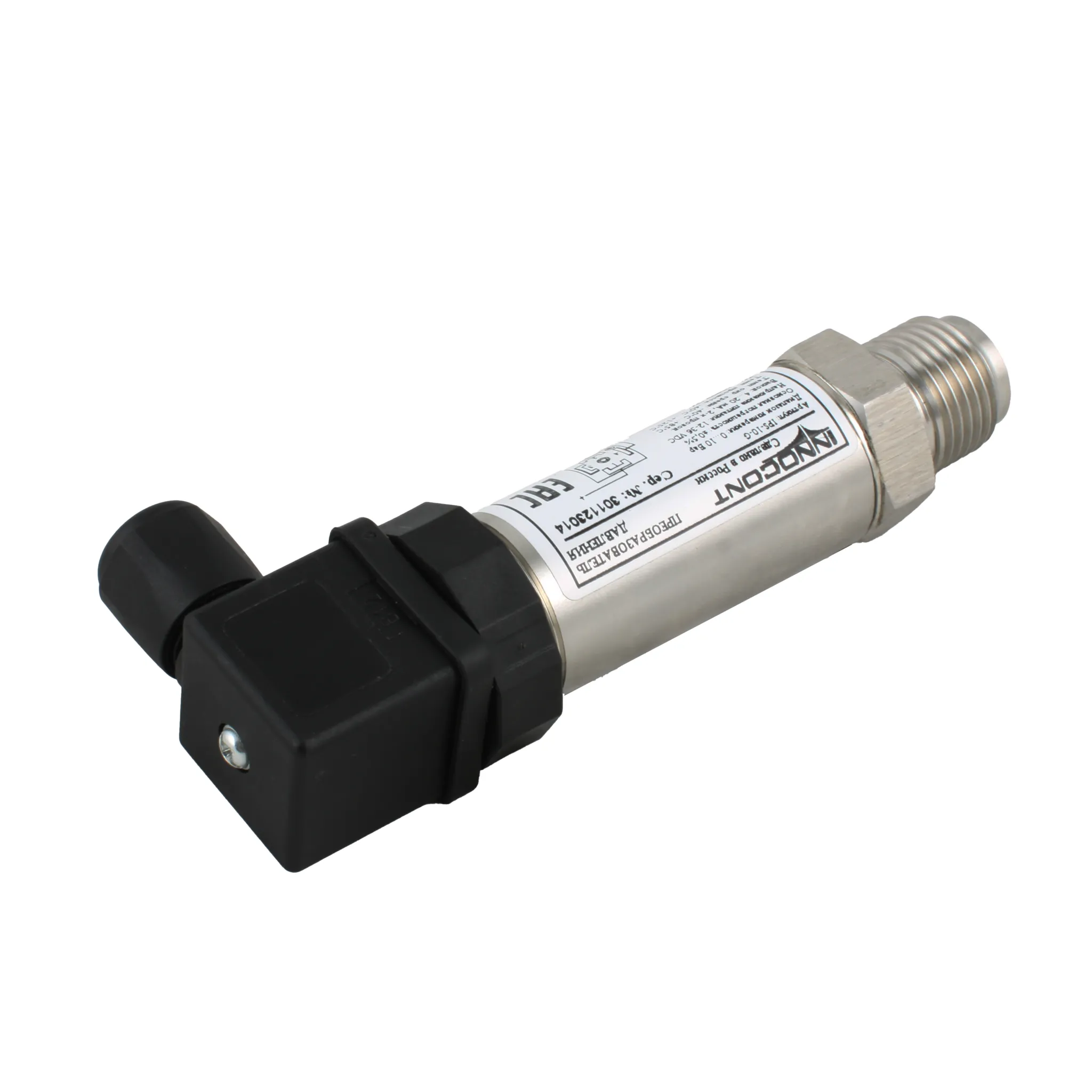 Преобразователь давления IPS-1-M, диапазон 0...1 бар, точность 0,5%, -40 +125 С, 12-36 VDC, IP65, разъем DIN