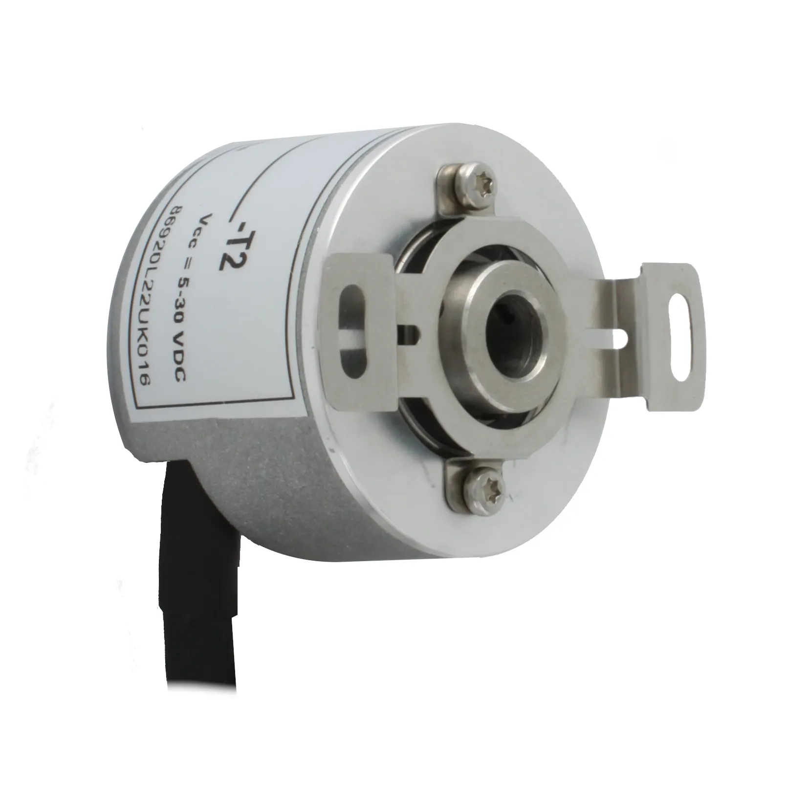 Инкрементальный программируемый энкодер D=40мм, полый вал 8мм, 3000 имп/об, 5…30VDC, выход TTL/HTL, IP54, -20…+85°C,