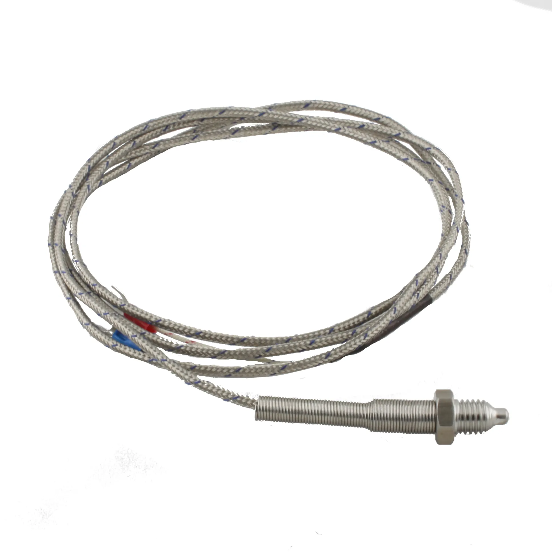 INNOCONT Датчик температуры с кабелем, исполнение V, спай CA, резьба М10x1,5, длина кабеля 3м TS-W-V-CA-3-M10x1,5