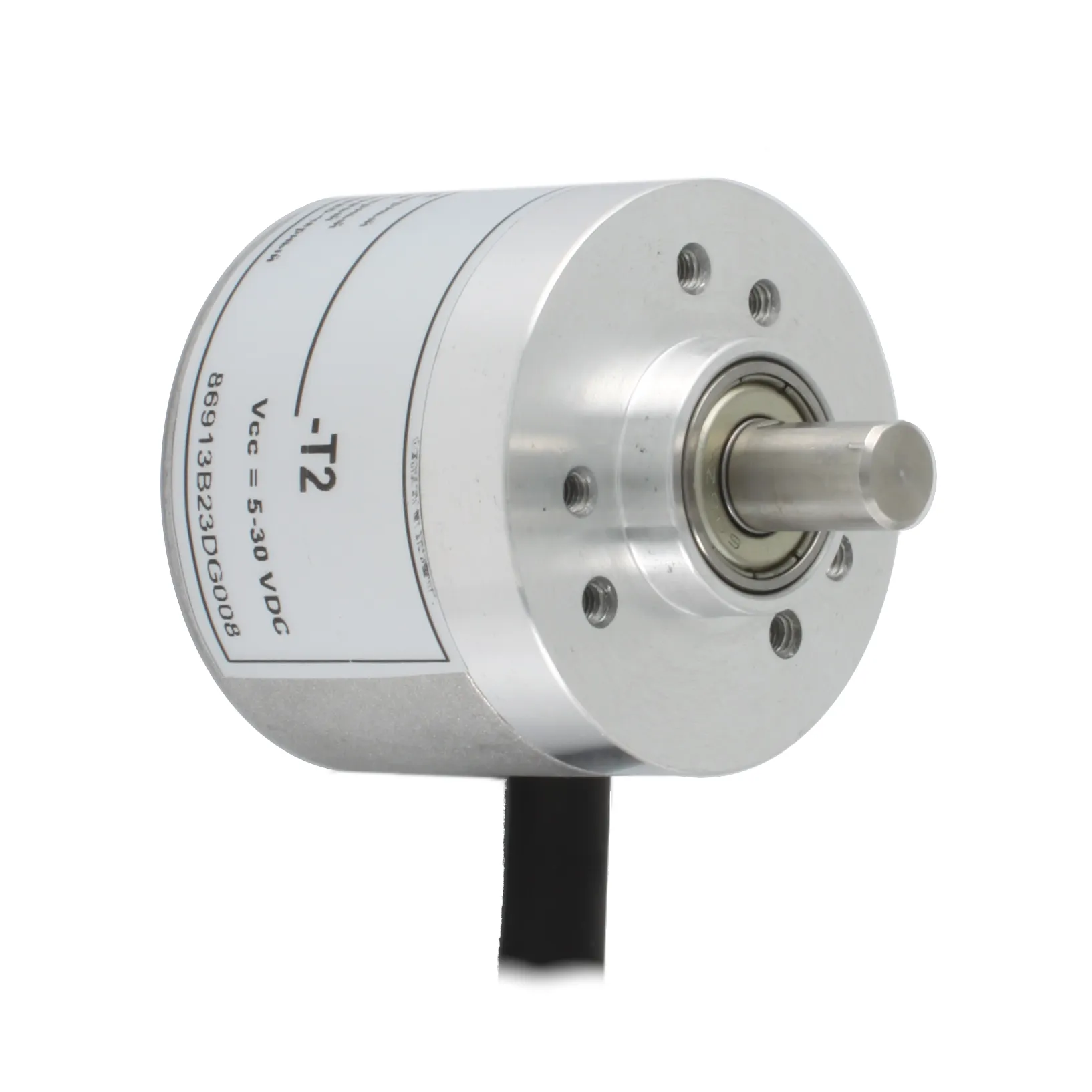 Инкрементальный программируемый энкодер D=40мм, выступающий вал 8мм, 3000 имп/об, 5…30VDC, выход TTL/HTL с инверсией