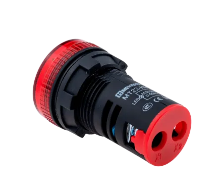 Индикатор напряжения и частоты, красный