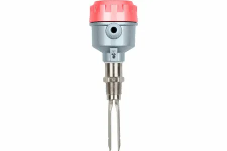 Вибрационный датчик предельного уровня жидкостей в алюм. корпусе, -30 +80 С, Pmax=20 bar, 220 VAC, IP 65, соединение- резьба 1" PT, нерж. сталь, удлинение 135 мм, нерж. сталь, 2 релейных выхода