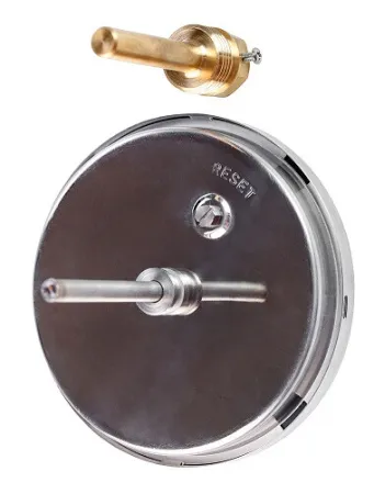 Общетехнические биметаллические термометры ТБф-120 d.100 (Диаметр: 100 мм)