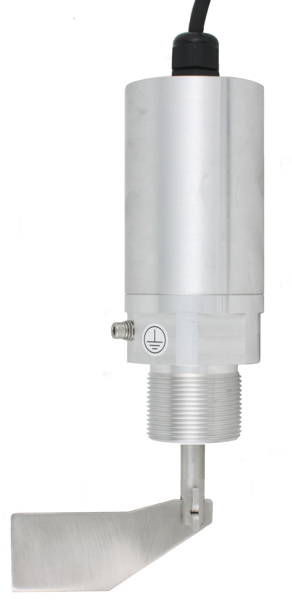 Механический ротационный датчик предельного уровня сыпучих материалов в корпусе из нерж. стали, -50 +80 С, Рmax=10 bar, 115-230 VAC, IP66, вибростойкость до 29g, лопасть 40х98 мм, нерж. сталь, скорость вращения 15 об/мин, соединение- резьба 1 1/2", нерж. 