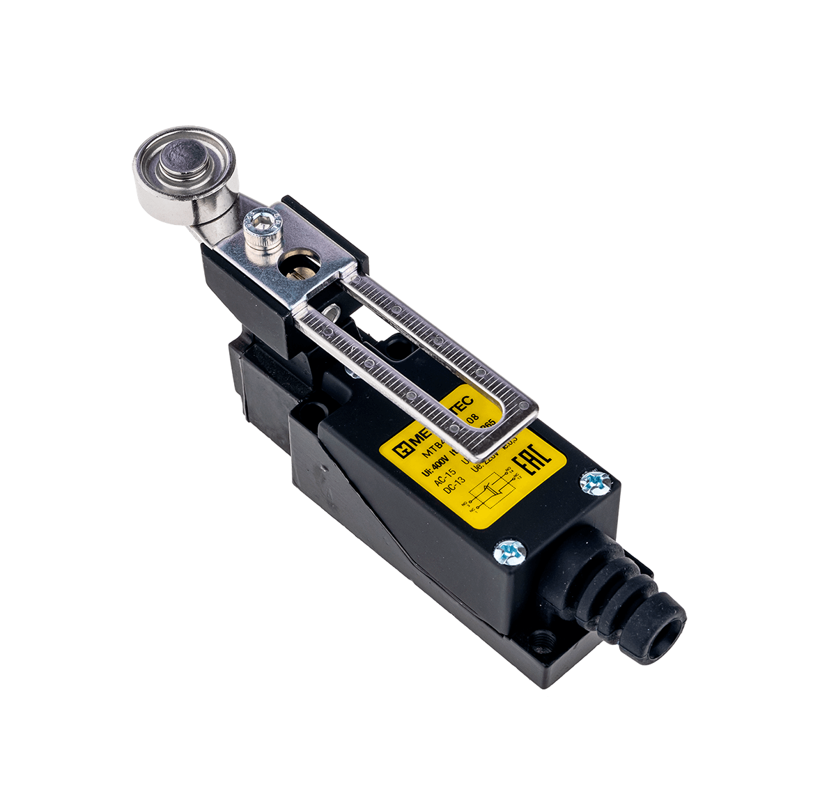 Выключатель концевой, IP65, ролик поворотный регулируемый