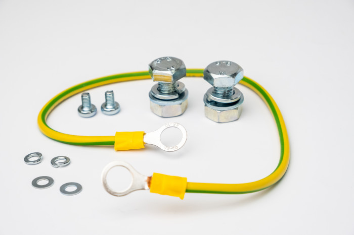 Защитный токопровод с комплектом крепежа для расходомеров ПРЭМ