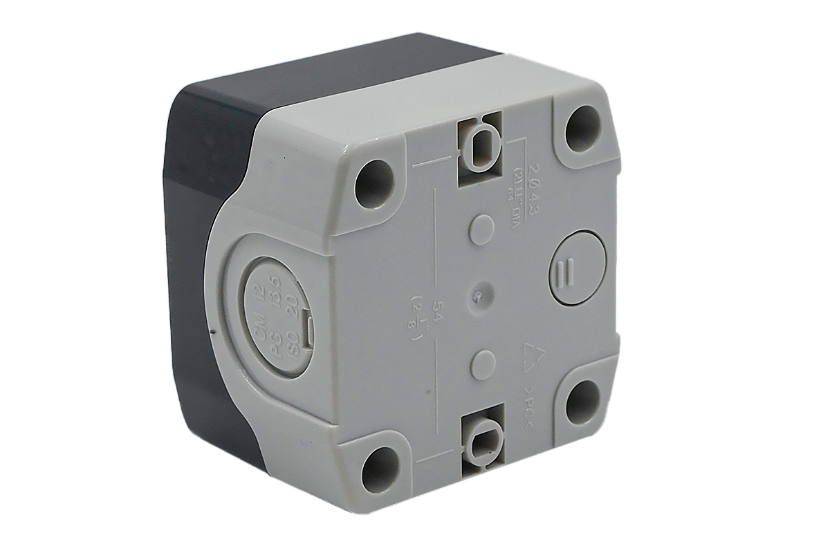 Корпус кнопочного поста, 1 место, серый, IP67